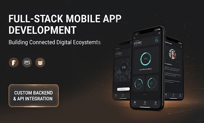 Build a professional flutter app with a custom backend by ...