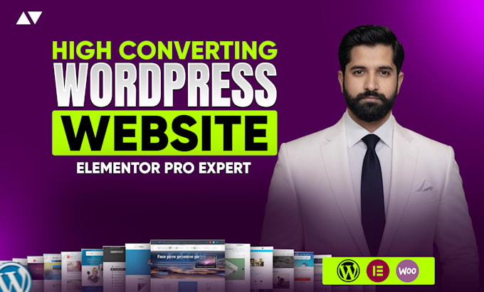 design lead generating wordpress website for local service business