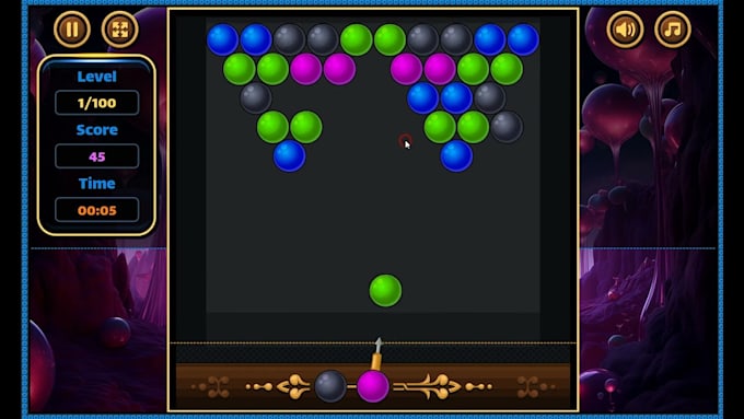 develop bubble game, web game, idle game and  cooking game development