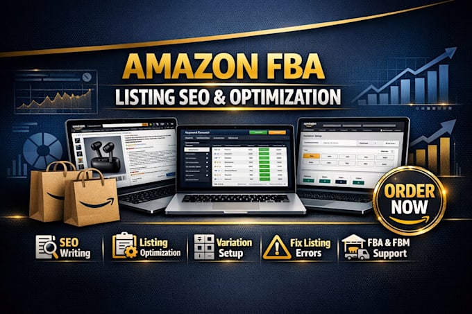 do amazon fba listing seo writing optimization variations fix listing error fbm