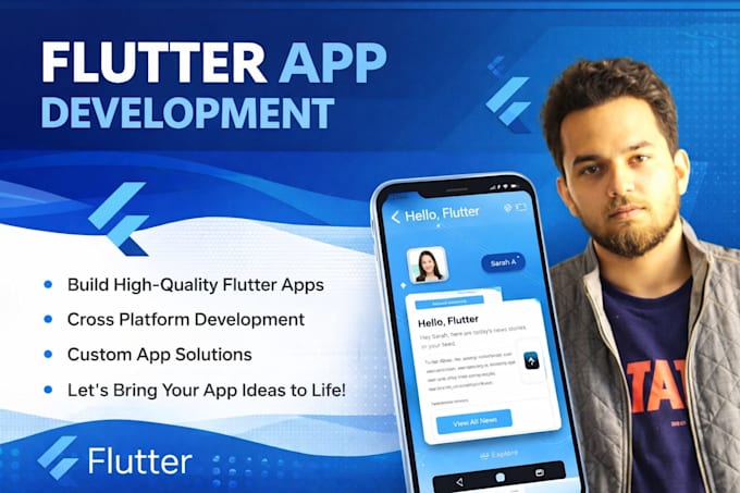 create cross platform flutter apps using flutter and dart
