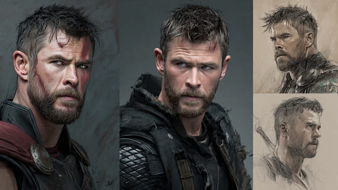 create custom digital art and illustrations in any style
