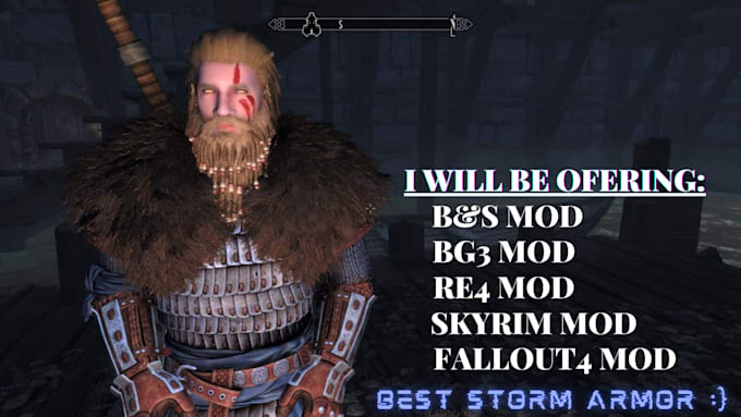 create custom skyrim se ae weapon and mods quest items script gameplay re4 bg3