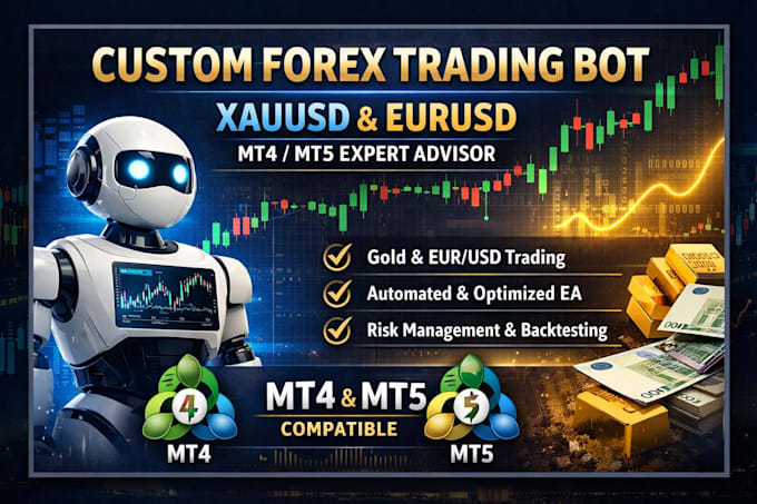 code mt4 mt5 xauusd bot, eurusd forex trading bot, ai automation trading bot