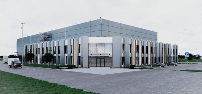 be 3d cgi provider,retail development,warehouse exterior,industrial walkthrough