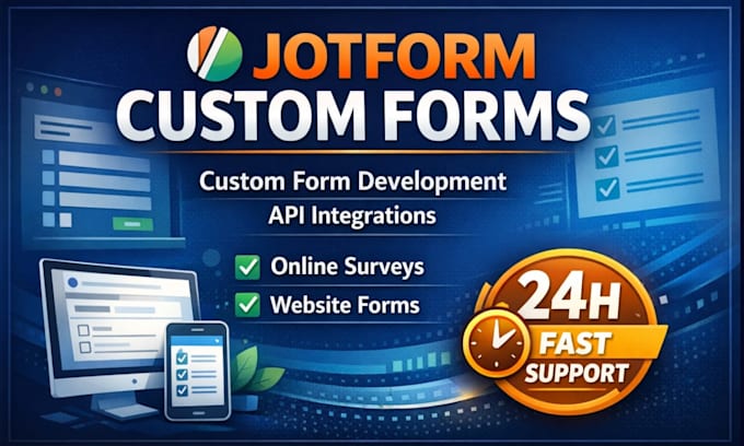 create jotform for your survey, website or market research