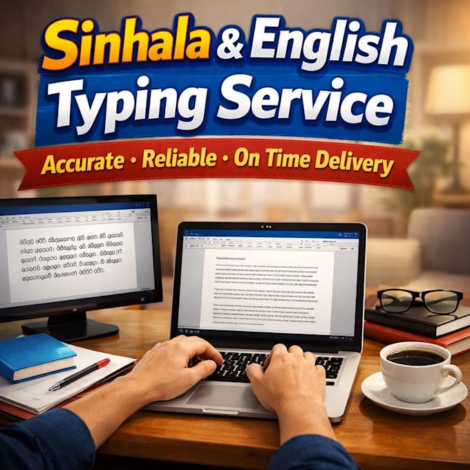 do english and sinhala typing acuurately