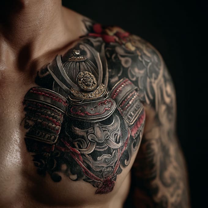 japanese or oriental tattoo design