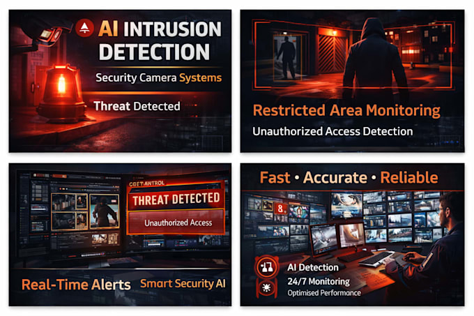 build ai intrusion detection for security camera systems