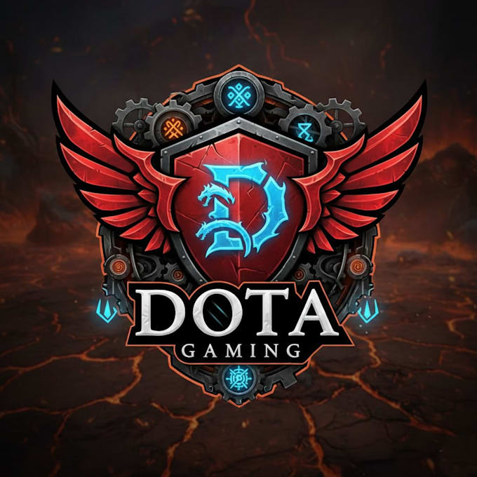 design a professional dota gaming logo