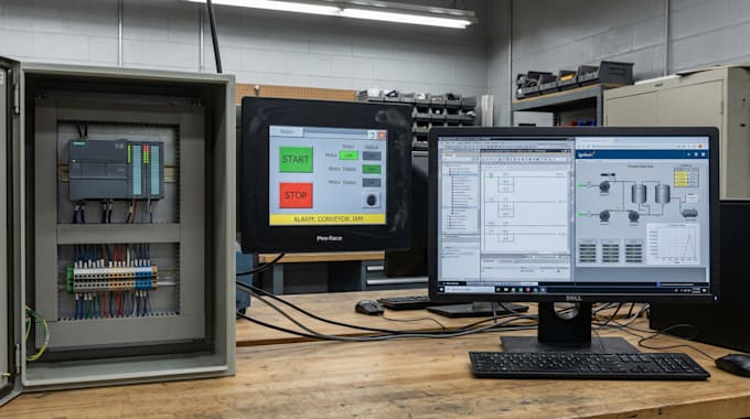 provide plc programming and hmi scada industrial automation
