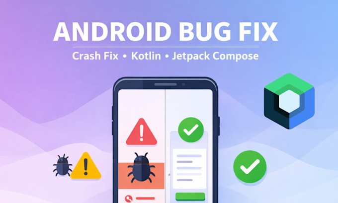 fix bugs or crashes in android apps using kotlin and jetpack compose