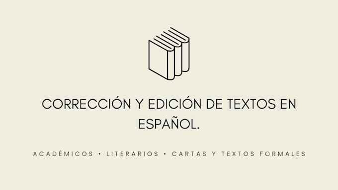 corrección y edición profesional de textos en español