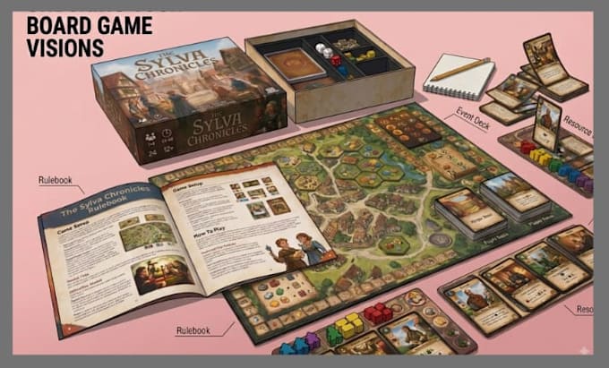 board game design card game design tabletop game cards board game artwork