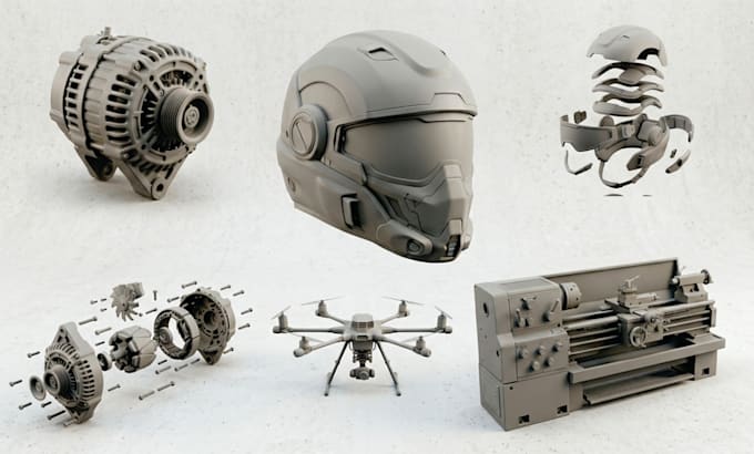 do 3d product design cad modeling and photorealistic rendering blender solidwork