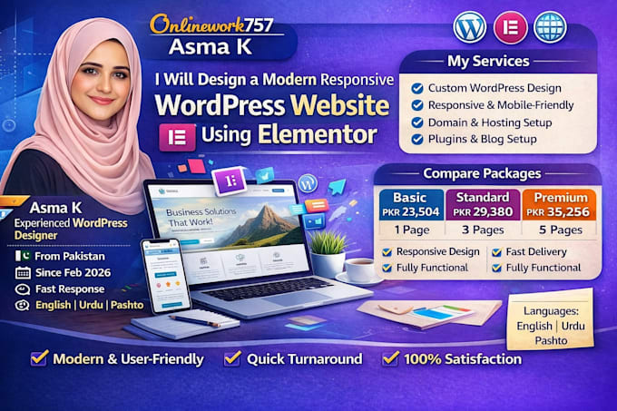 responsive wordpress website design