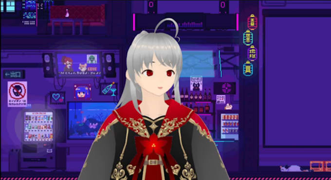 create 3d character models, vrchat avatar, vtuber character and vroid