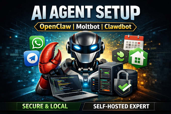 install secure and customize your clawdbot moltbot openclaw ai agent