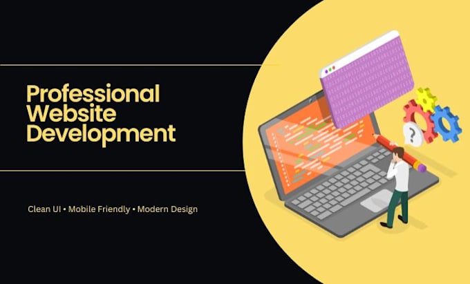 create modern responsive react website