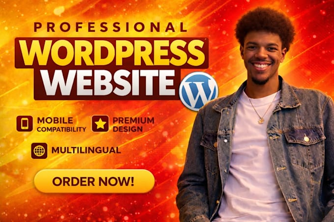 build or redesign professional wordpress website, multilingual