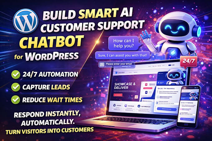 build wordpress ai customer support chatbot for your wordpress website
