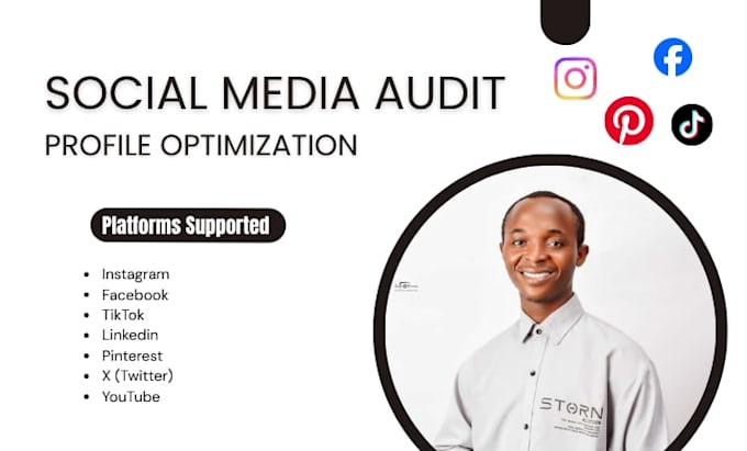 do social media audit and optimize your profile