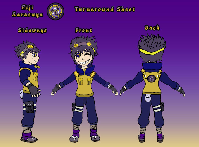 Do 2d character designs and concept art for you by Slyzeke1o1 | Fiverr