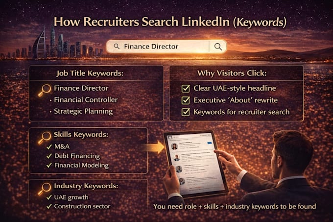 optimize your linkedin for uae recruiters visibility an interview calls