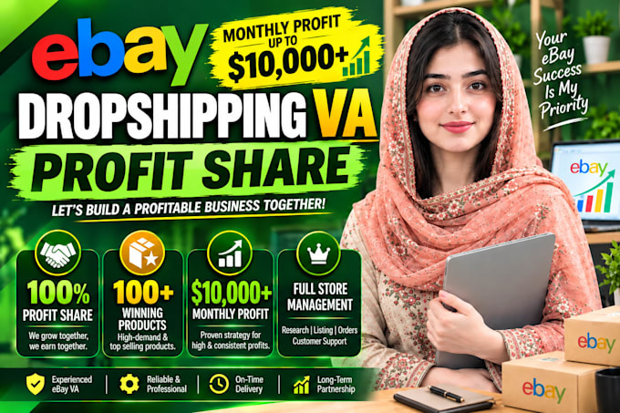 do expert ebay dropshipping on profit share