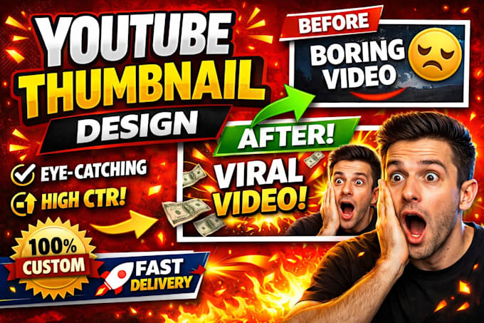 youtube all categories thumbnail design