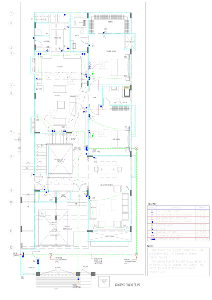 design autocad electrical layouts