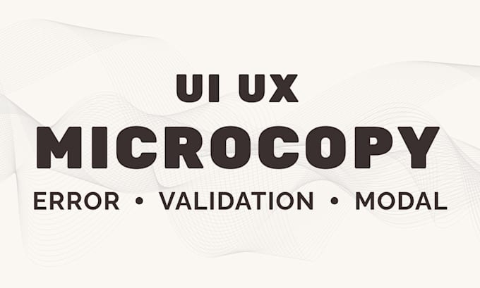 write clear and user friendly error messages for your app or website