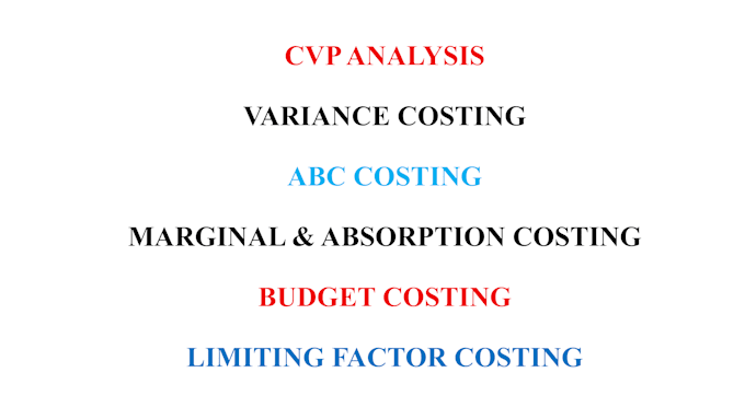 do costing and management accounting