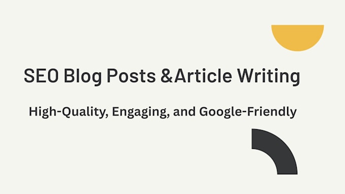 promote your affiliate products using SEO blog posts