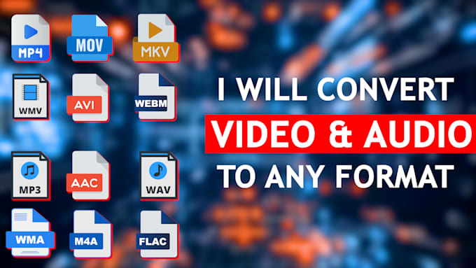 convert videos and audios within 24hours