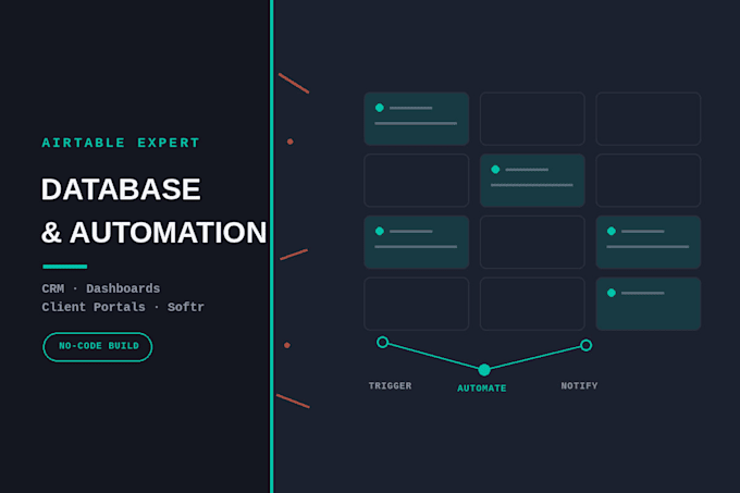 setup airtable database airtable automation client portal