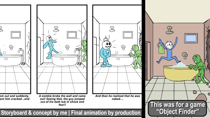 create professional storyboards for ads and animation
