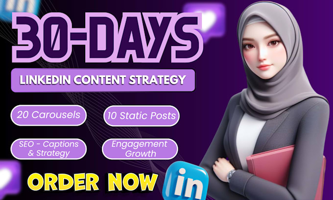 design your 30 day linkedin strategy