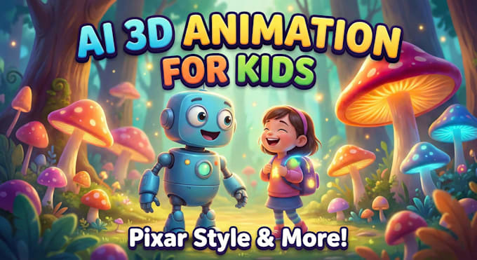 Create advanced 3d disney pixar ai animation cartoon video storytelling ...