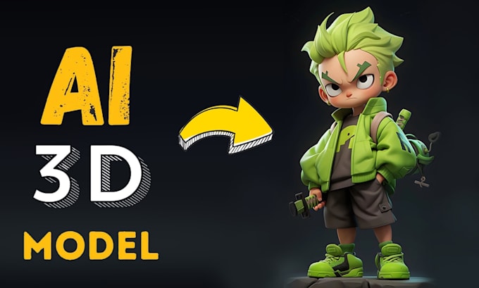 create ai generated 3d models