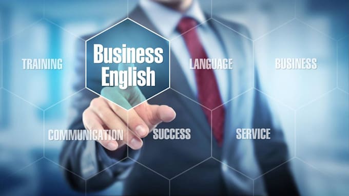 teach you professional and business english for work