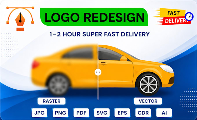 vector tracing redesign restore logo refine recreate image