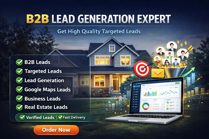 generate targeted real estate b2b leads from linkedin and google maps