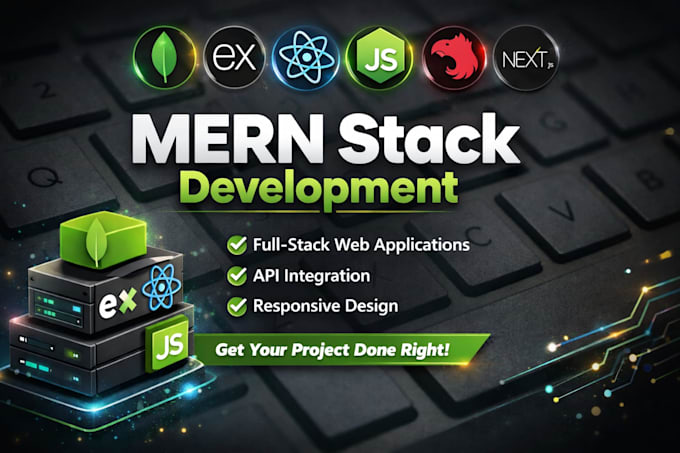 Be your full stack mern stack developer for ai saas web applications by ...