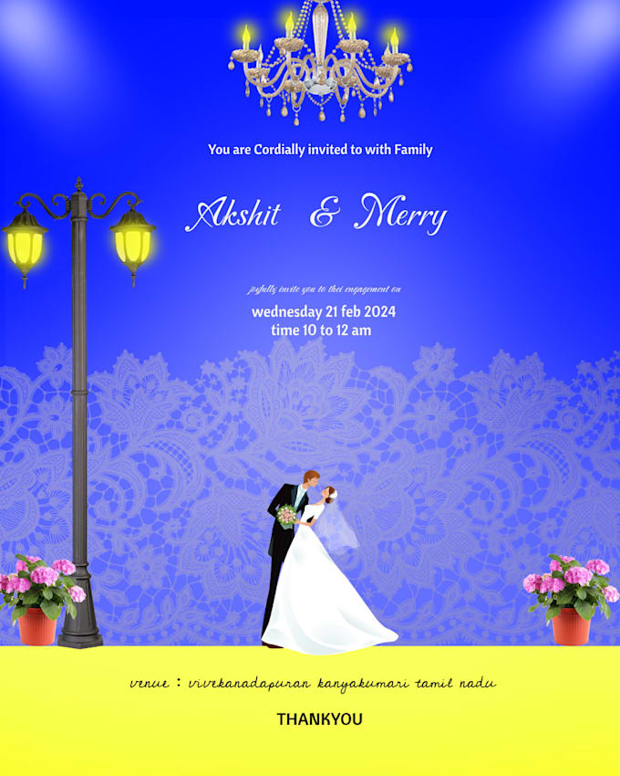 design wedding invitation video and cards