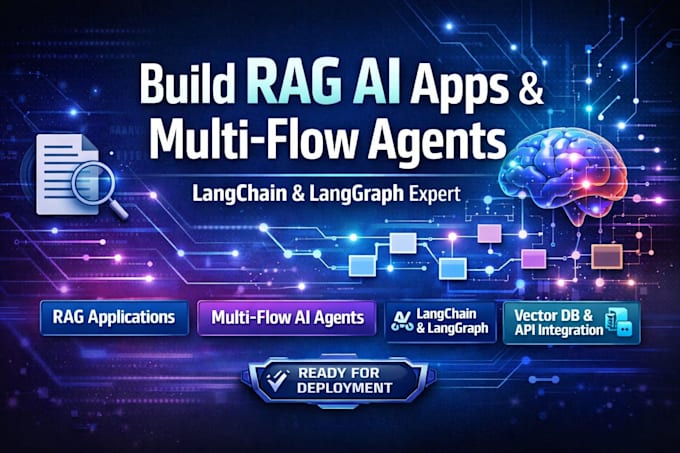 Build rag applications multiflow ai agents, langgraph n8n automation ...