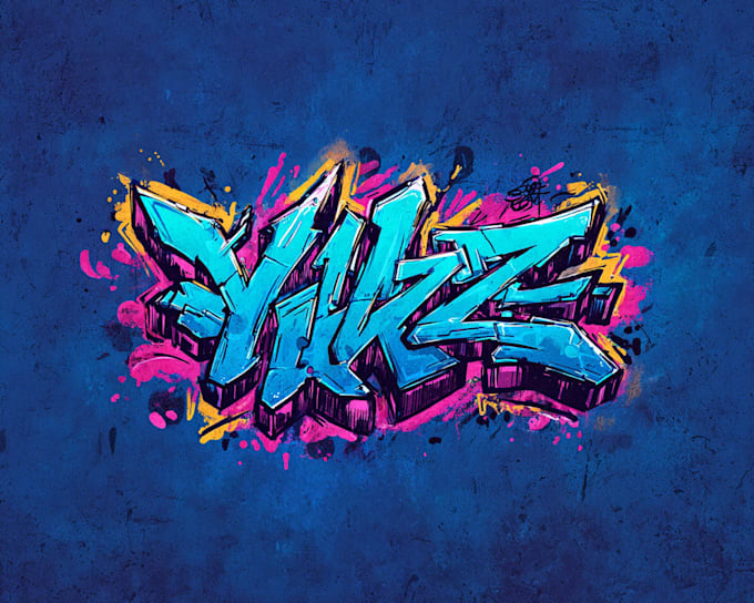 create unique street art graffiti collage