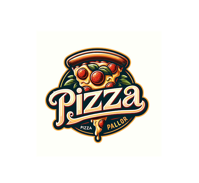 create professional and specially pizza logo design