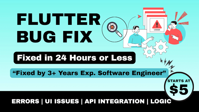 fix flutter bugs, resolve getx errors, and firebase issues