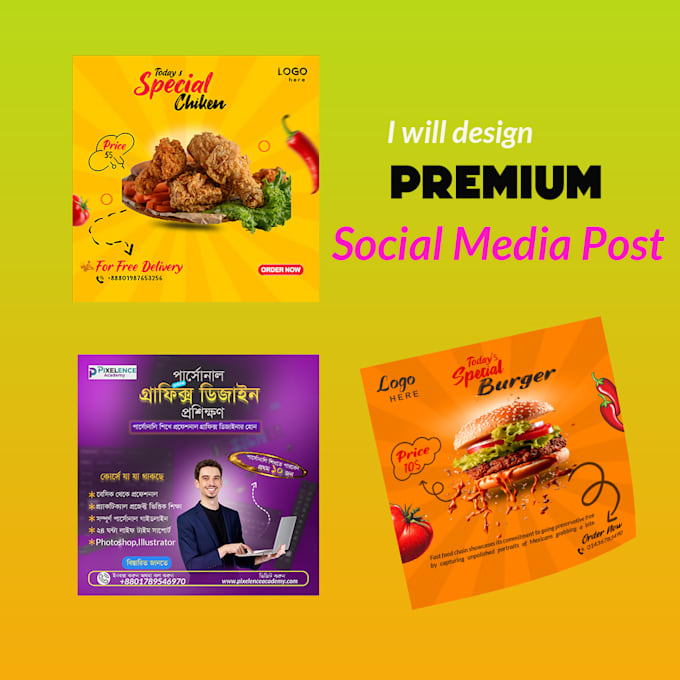 Design eye catching social media posts for your brand by ...